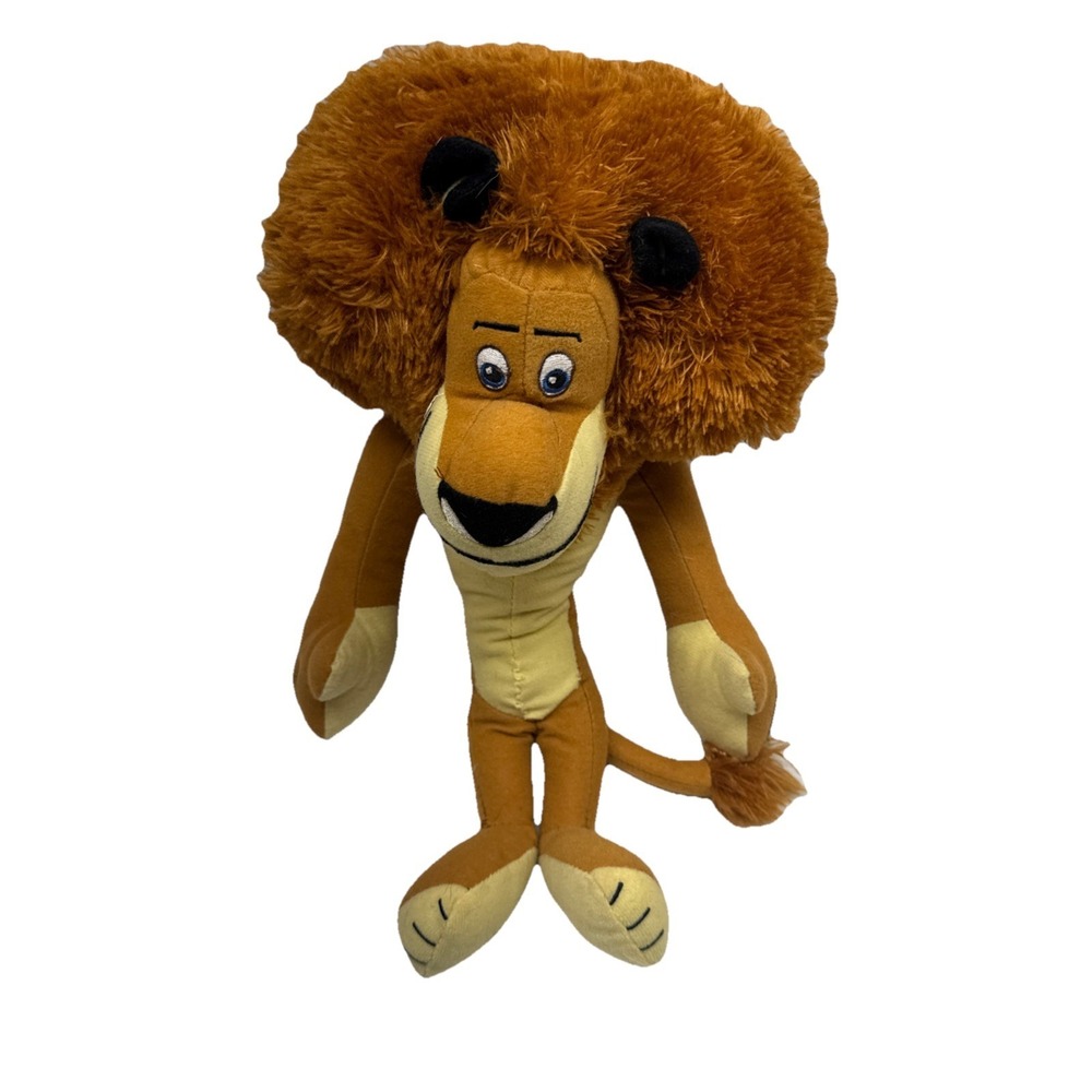 Madagascar 3 Alex Lion Plush 15" Toy Factory Stuffed Animal